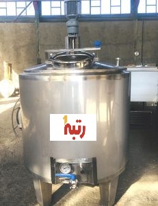 مخزن استیل 500 لیتری در شیراز