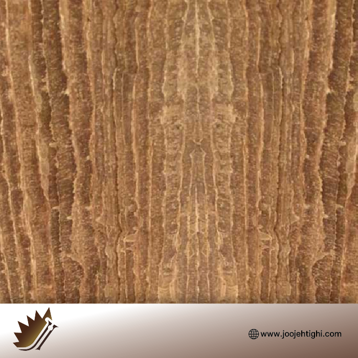 سنگ تراورتن شکلاتی موجدار در گرگان