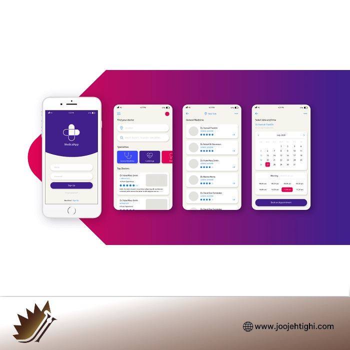 طراحی اپلیکیشن اندروید و iOS در تهران